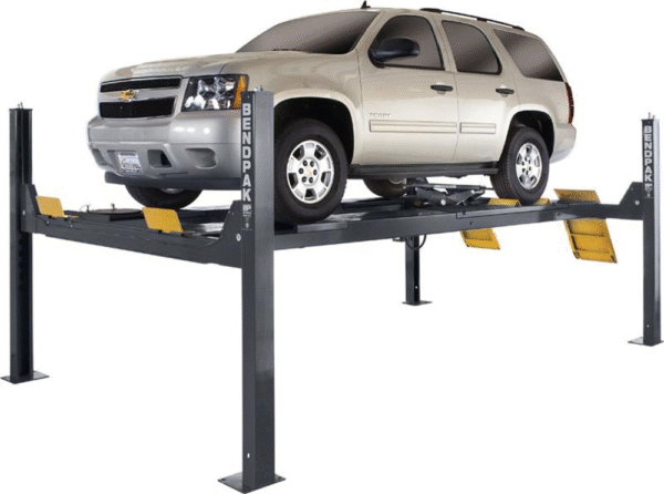 1-26-1.png Bendpak Hds-14lsxe 14,000-lb. Ali Certified Alignment Lift / Limo Extended / Includes Turnplates And Slip Plates