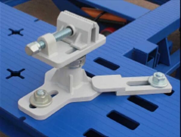 Ideal fr-77-18 18′ tilt deck/steel plate platform frame rack