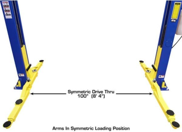 51-Cx9nXkbL._AC_SL1200.jpg Atlas 9KOHX Overhead 9,000 lbs. Capacity 2 Post Lift