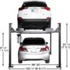 ATLAS APEX 8 ALI CERTIFIED 8,000 LB 4-POST LIFT
