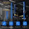 ME 2 Post Lift 11000lbs Two Post Lift Auto Lift Car Lift Hoist Equipment LM1100S