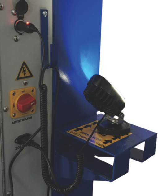 Ideal Msc-18k-x-236 Mobile Column Lift, Two Column Set, 36,000 Lbs. Ali Certified