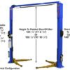 AP-PVL10-08__88732.jpg Atlas Platinum PVL-10 ALI Certified Two Post Lift 10,000 lbs. Capacity