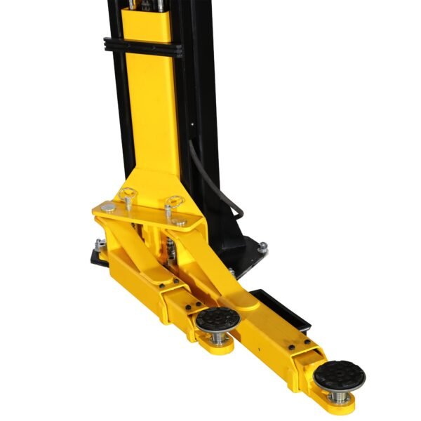 APlusLift 10,000LB 2-Post Overhead Symmetrical and Truly Asymmetrical Single Release Car Lift with 3 Year Warranty - HW-10ASY + installation