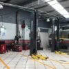 Automotive-Repair-Shops-Car-Lift.jpg Bendpak XPR-10AS 2 post hoists 10,000 lbs / Asymmetric Clearfloor / Adjustable Width / Screw Pads