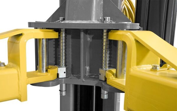 BendPak-2-Post-Lifts-Carriage-As.jpg Bendpak XPR-9S two post lifts 9,000 lbs / Floorplate / Chain-Over / Short Lift / Screw Pads