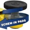 BendPak-Two-Post-Lift-Screw-In-A-1.jpg Bendpak XPR-9S two post lifts 9,000 lbs / Floorplate / Chain-Over / Short Lift / Screw Pads