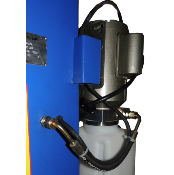 TP9KX-Internal-Hose-Routing-600x602-1.png Race Tools Direct 9,000 lb. Capacity, Base Plate 2 Post Lift