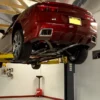 Two-Post-Car-Lift-Low-Ceiling-Ho.webp Bendpak XPR-9S two post lifts 9,000 lbs / Floorplate / Chain-Over / Short Lift / Screw Pads