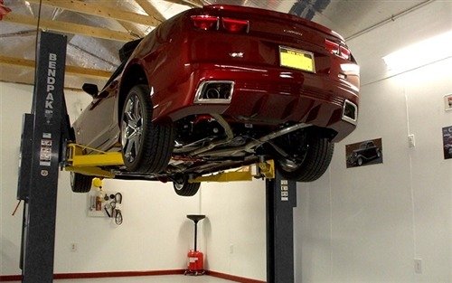 XPR-9S-3.jpg Bendpak XPR-9S two post lifts 9,000 lbs / Floorplate / Chain-Over / Short Lift / Screw Pads