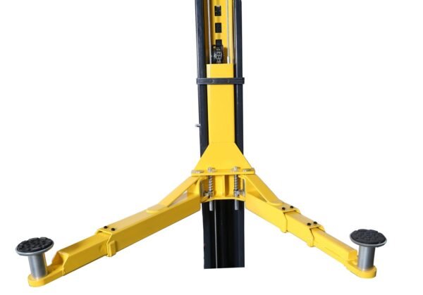 APlusLift 10,000LB 2-Post Overhead Symmetrical and Truly Asymmetrical Single Release Car Lift with 3 Year Warranty - HW-10ASY + installation