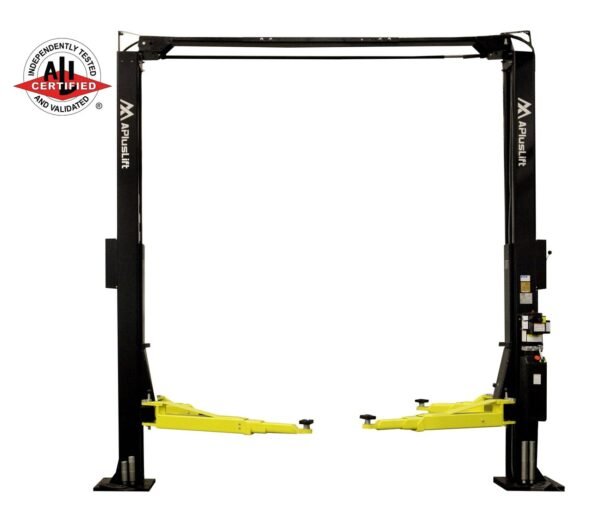 apluslift-falcon-tr-10c-over-hea-1.jpg APlusLift 12,000LB 2-Post Overhead Single Release Direct Drive Car Lift with 3 Year Warranty – AP-12SR