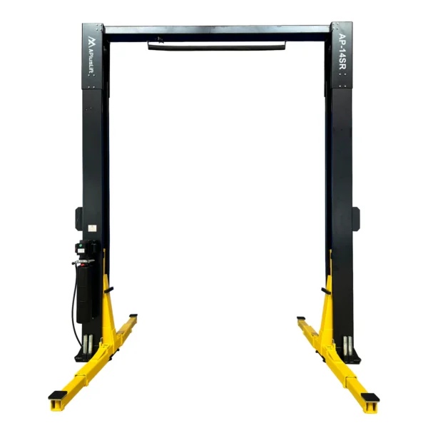 liiVJJE0josgxcTvJ1SHtXsT571qF34rYREzfFvw.webp APlusLift 14,000LB 2-Post Overhead Single Release Direct Drive Car Lift with 3 Year Warranty – AP-14SR