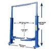 tp15kcx-image001-1.jpg ASEplatinum TP15KCX Heavy-Duty Clear Floor Two Post Lift