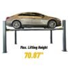 Katool-KT-4H850-4-Post-lift-max Katool 8,500lbs Heavy Duty 4 Post Storage Car Lift KT-4H850