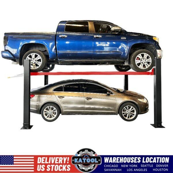 Katool 4H950 9,500lbs Heavy Duty 4 Post Parking Car lift